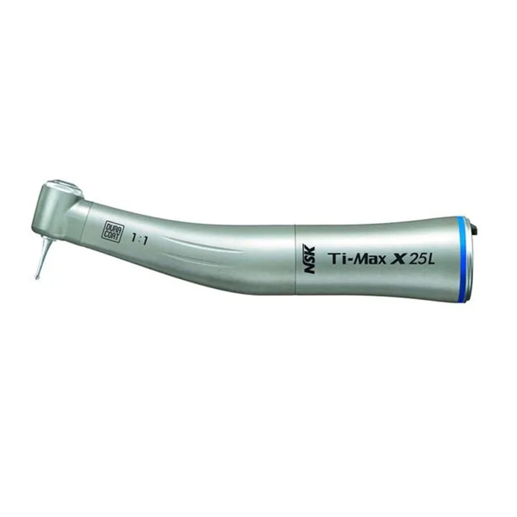 nsk ti max x25l 1:1 fiber optic contra angle handpiece (c601)