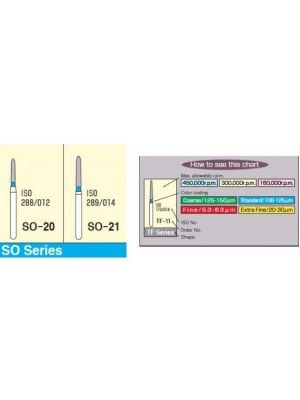 mani diamond airotor burs ce series