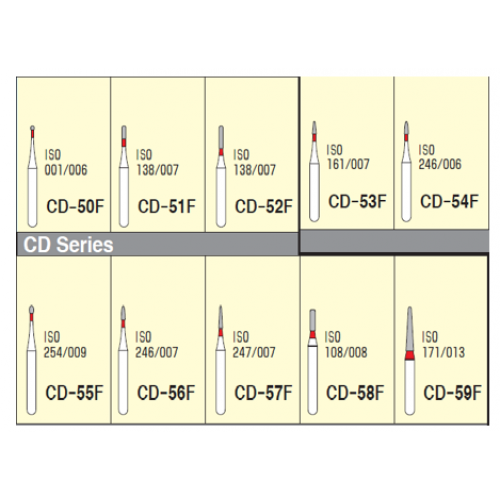 mani diamond burs children's densitry / cd series