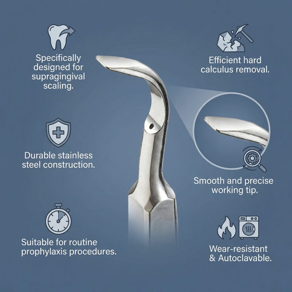 nsk varios ultrasonic scaler tip g2 (z217102)