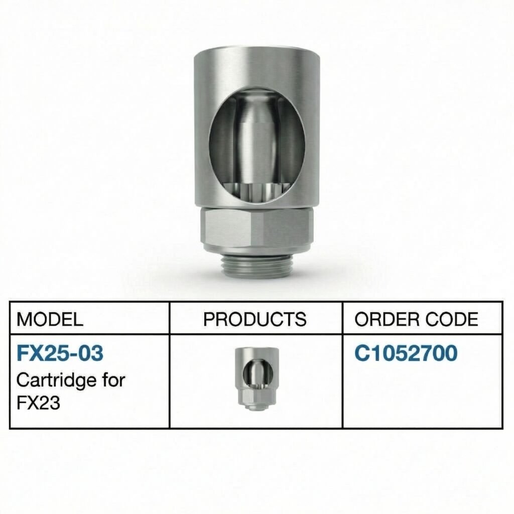 nsk fx25 03 replacement cartridge for fx25 contra angle (c1052700)