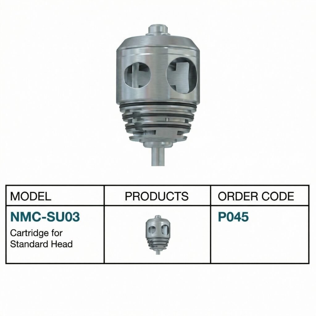 nsk nmc su03 cartridge for mach lite xt fiber optic standard airotor (p045)