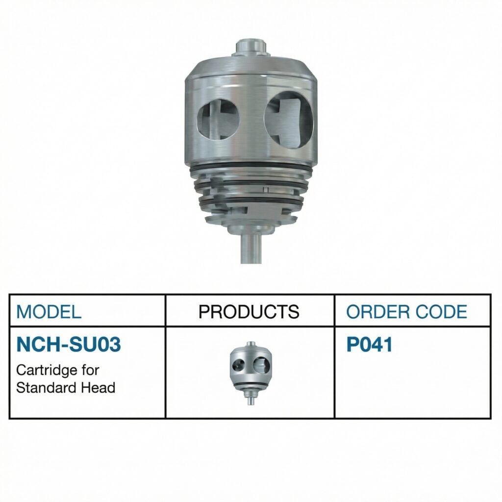 nsk nch su03 cartridge for ti max 450 fiber optic airotor (p041)