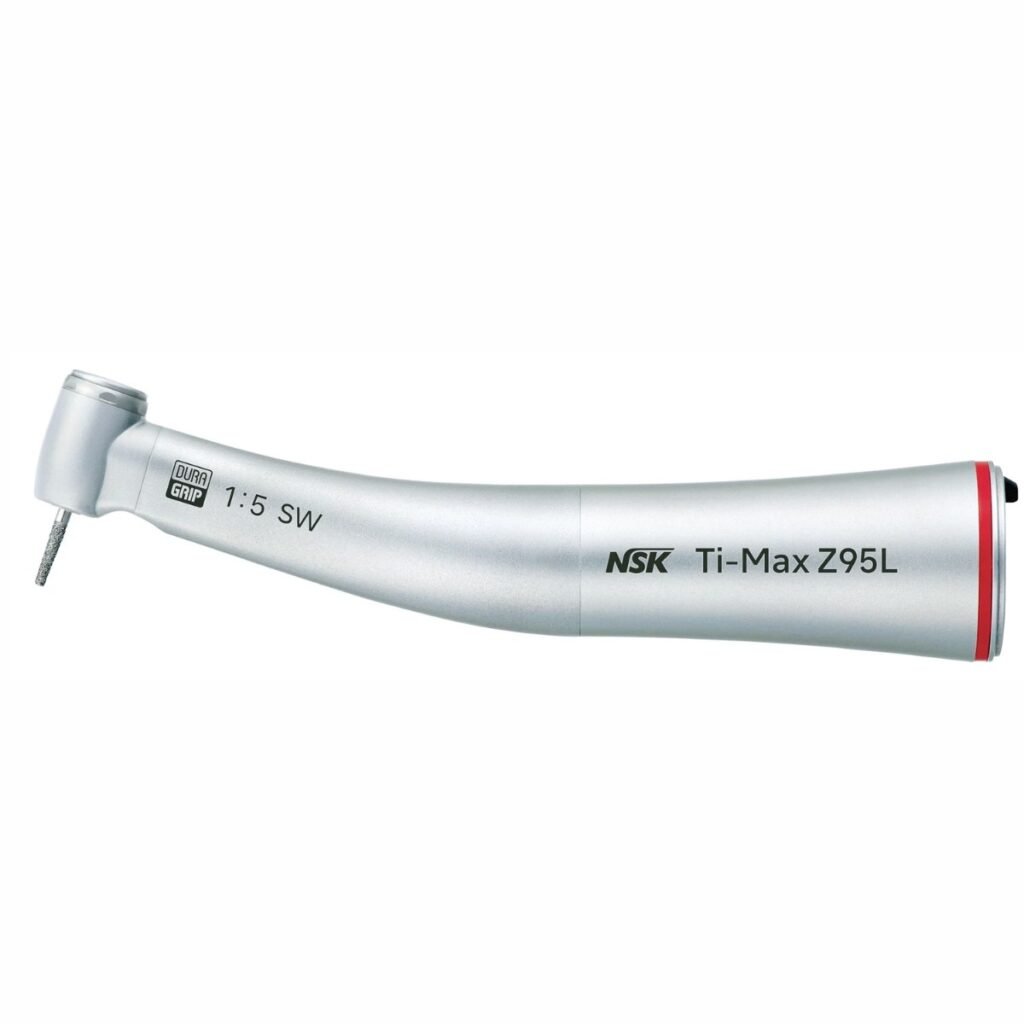 nsk ti max z95l fiber optic contra angle handpiece (c1034)