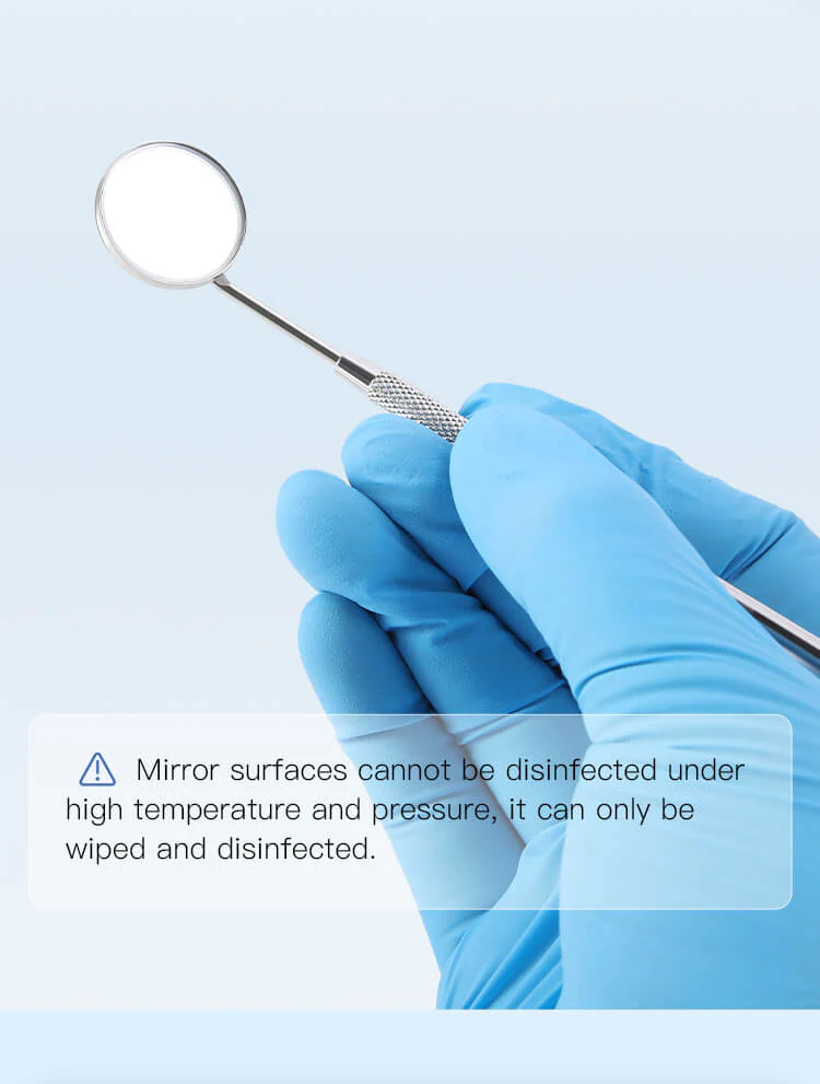 gi dental mouth mirror no.5 tops (pk of 10)