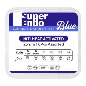 superendo blue files 21mm assorted (pack of 6)