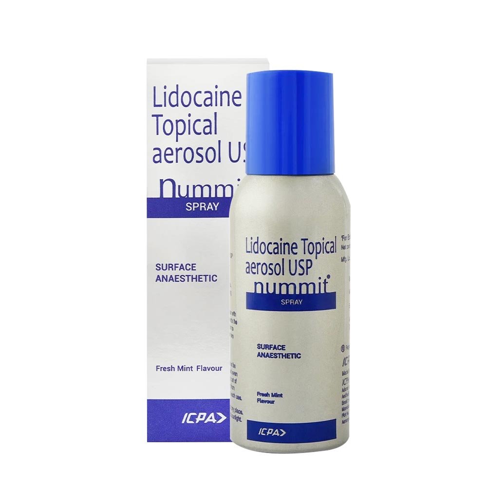 icpa nummit topical anesthetic spray