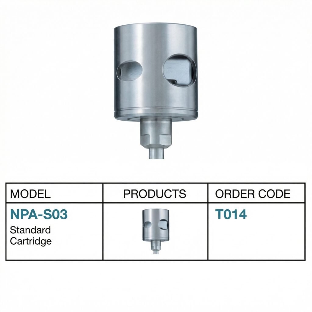 nsk npa s03 cartridge for pana air standard airotor (t014)