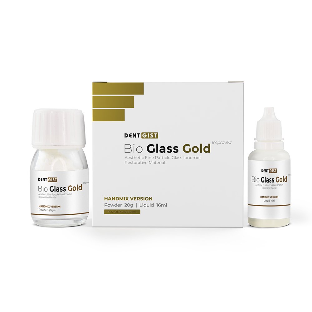 dentgist bio glass gold restorative gic (big pack)