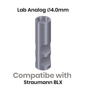 dentaltech lab analog ∅4.0mm straumann blx implant compatible (iti blx rb 065.0021)