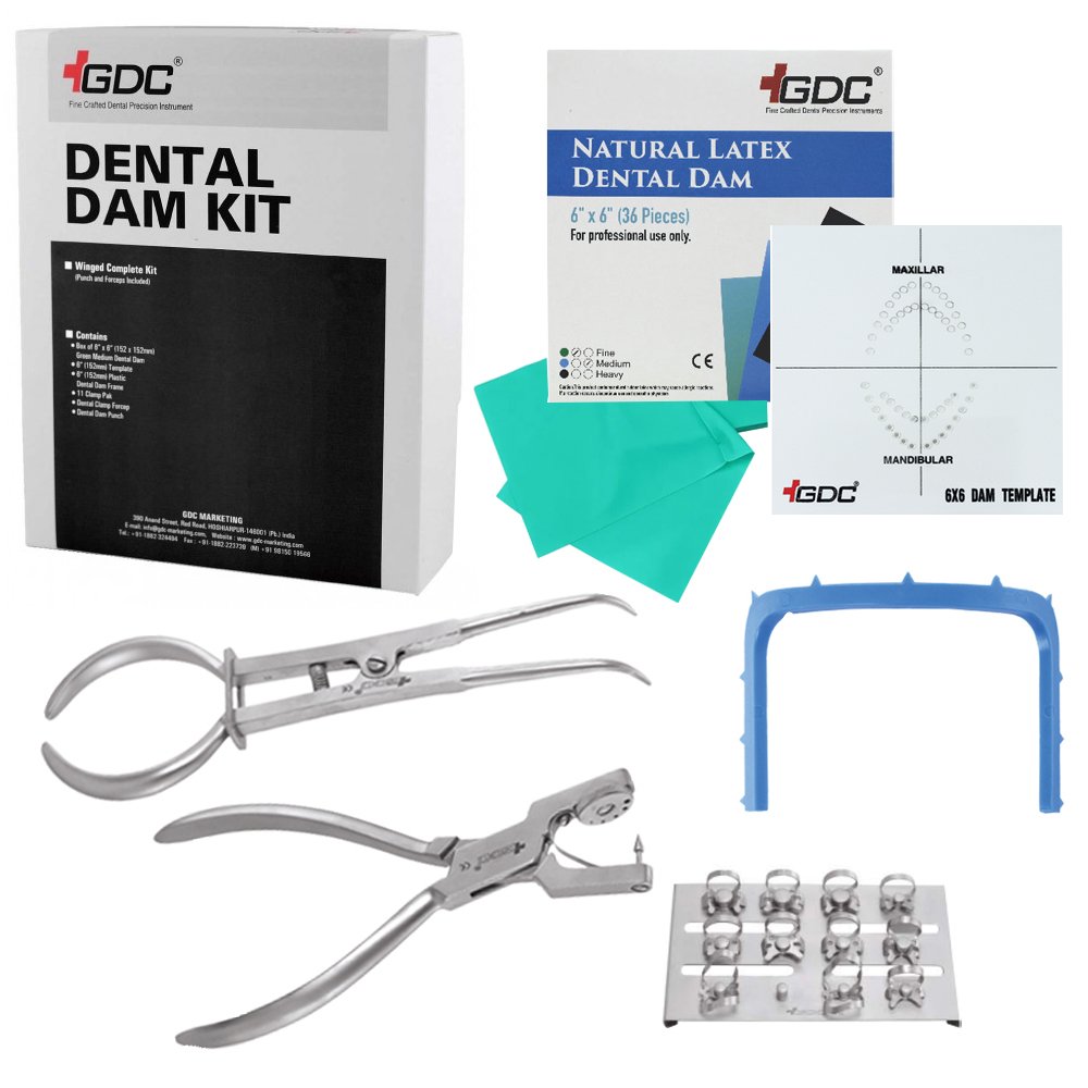 gdc dental rubber dam kit adult (ddk)