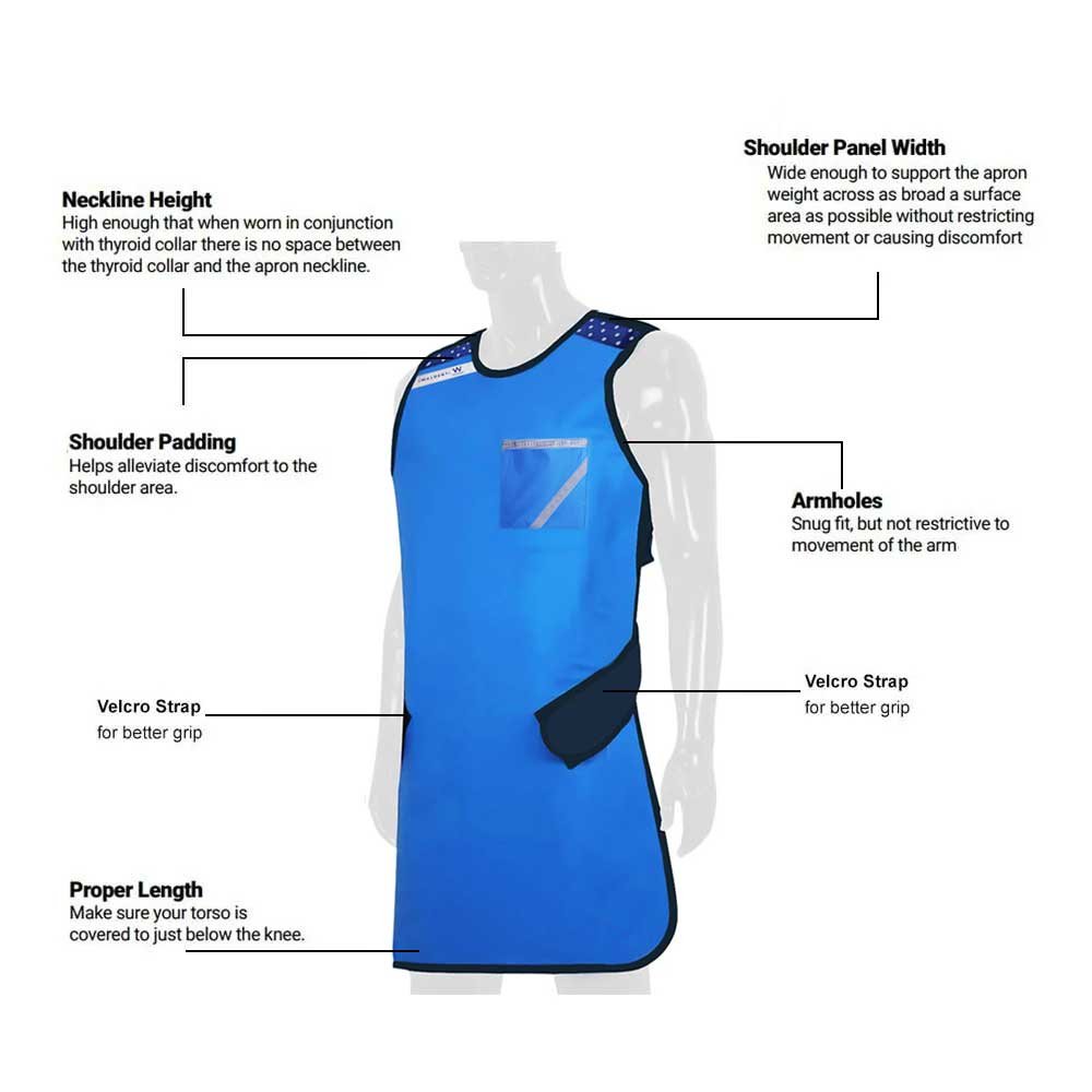 waldent lead apron(barc approved)