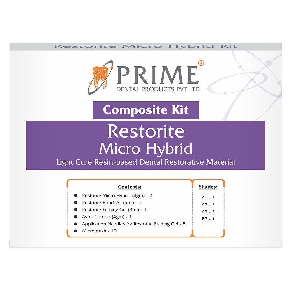 prime dental restorite micro hybrid kit