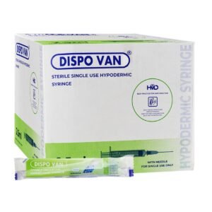 hmd dispo van syringe 2.5ml | 24 gauge | 1 inch needle